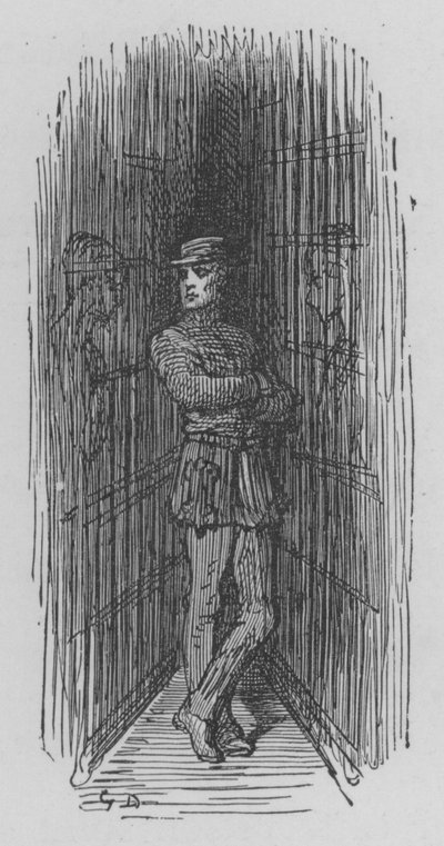 Prison Guard by Gustave after Dore